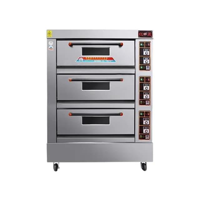 Lò nướng 3 tầng 6 khay dùng điện Hongling XYF-3KA-T công suất 18.9 kW/h