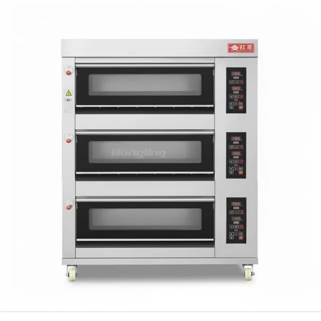 Lò nướng điện 3 tầng 6 khay XYF-3KA-NM công suất 18,9 KW/h
