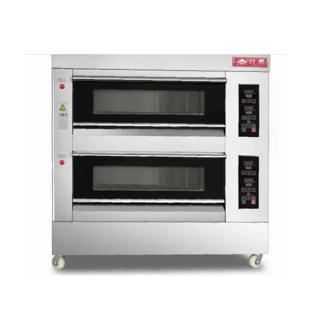 Lò nướng dùng điện 2 tầng 4 khay Hongling XYF-2KA-NM công suất 12,8 KW/h