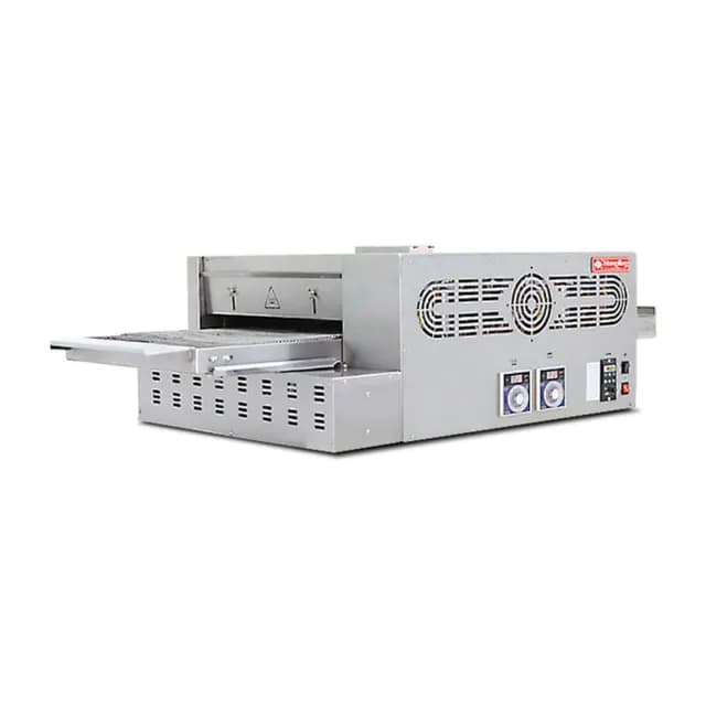 Lò nướng pizza băng chuyền dùng điện Hongling PZE-20A công suất 8,5 Kw