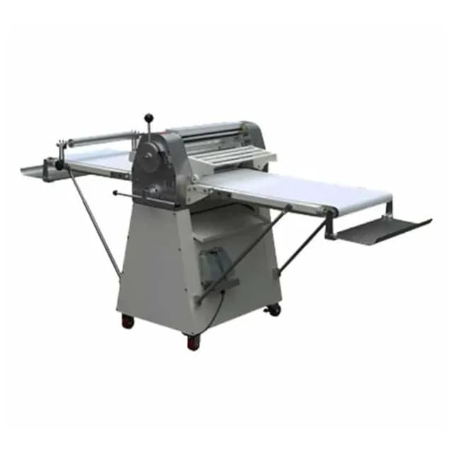 Máy cán bột 2 chiều NFQ620 công suất 1000W băng tải 600x2400mm