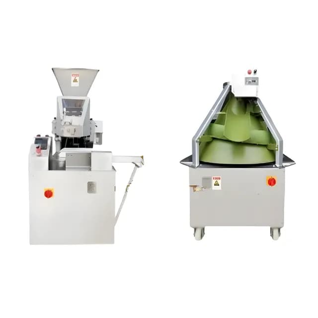 Máy chia bột vo tròn Hongling AUR-1P dây chuyền tự động 100-500gram