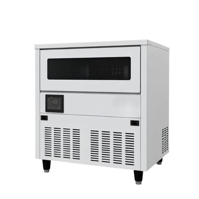 Máy làm đá viên 100kg/24h TurboGold TGI-101B công suất 640W trữ đá 30kg