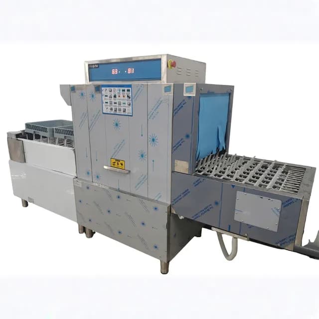 Máy rửa chén khay công nghiệp Fuji Air FJ-FT-3000 công suất 3000 khay/giờ