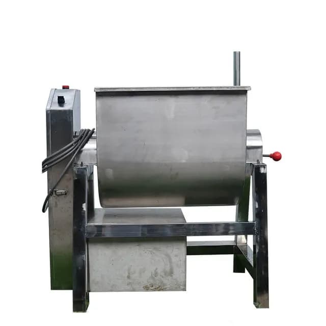 Máy trộn bột nằm ngang VP-MTTP20 dung tích 20kg/mẻ công suất 1Hp