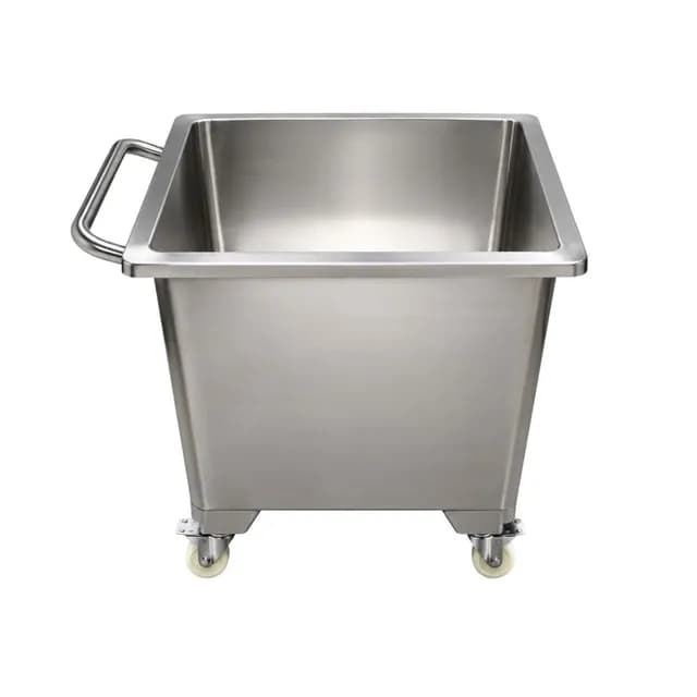 Thùng bột di động inox VP-TB01