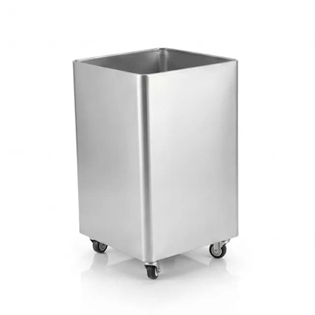 Thùng rác âm quầy inox VinaPro Inox VP-TRA01 kích thước 350 × 350 × 600mm