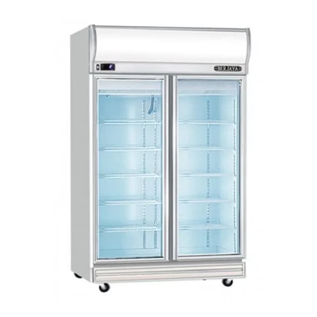 Tủ mát 2 cánh kính Berjaya 2D/DC-SM dung tích 876 – 882 lít