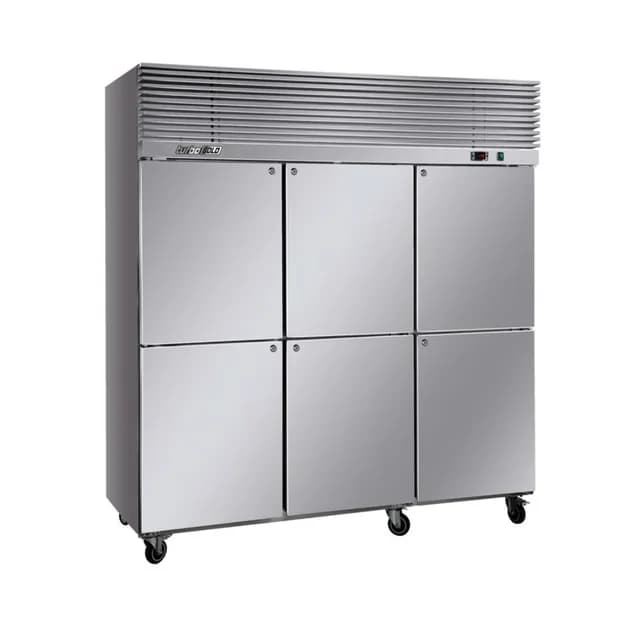 Tủ mát 6 cánh đứng TurboGold TG-6DC dung tích 1590 lít