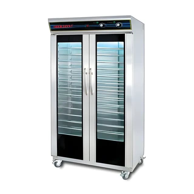 Tủ ủ bột 32 khay Berjaya 2DPF-32-N công suất 1900W dùng điện