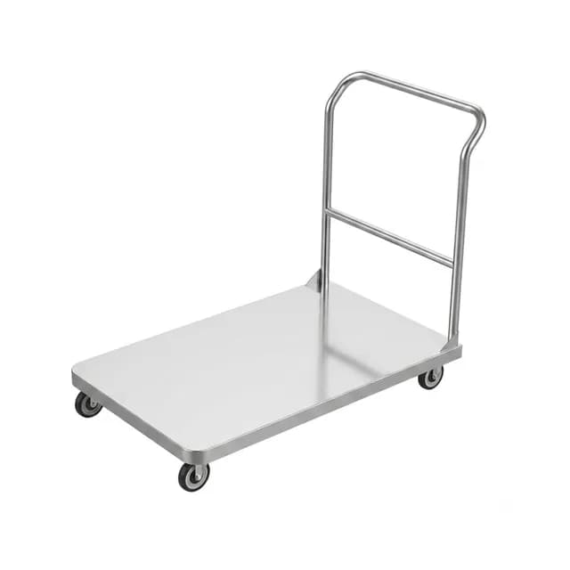 Xe đẩy inox 1 tầng VinaPro Inox VP-XD01 800x600x900mm