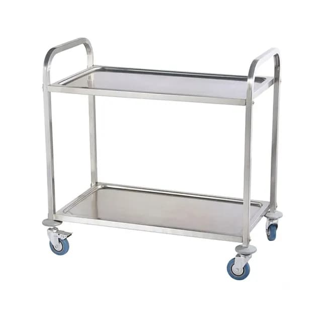 Xe đẩy inox 2 tầng VP-XD02
